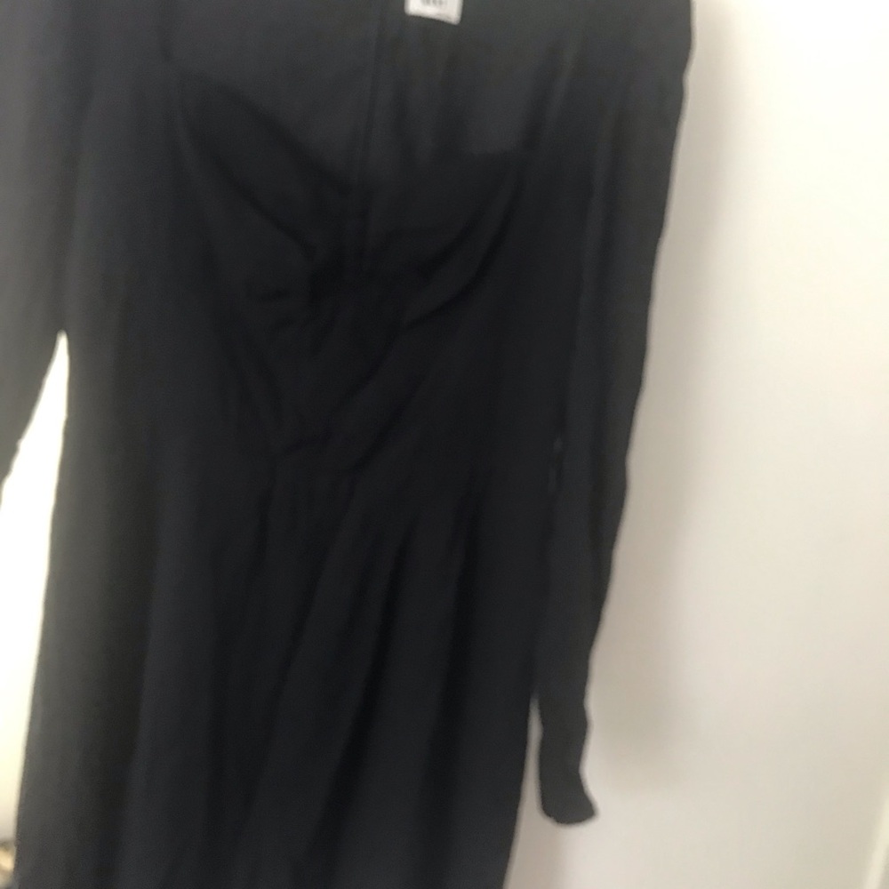 Sunday Best Classic Black Long Sleeve Dress